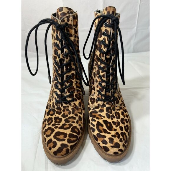 Dolce Vita Leopard Norma Boots 8.5 - Picture 12 of 15